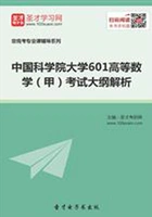 2020年中国科学院大学601高等数学(甲)考试大纲解析在线阅读