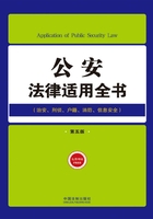 公安法律适用全书：治安、刑侦、户籍、消防、信息安全