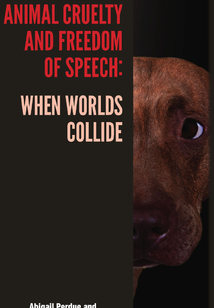Animal Cruelty and Freedom of Speech