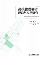 高校管理会计理论与应用研究