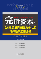 完胜资本1：公司投资、并购、融资、私募、上市法律政策应用全书（增订4版）在线阅读