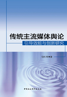 传统主流媒体舆论引导效能与创新研究