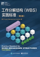 工作分解结构（WBS）实践标准（第3版）在线阅读