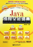 Java编程全能词典在线阅读