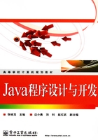 Java程序设计与开发