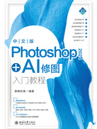 中文版Photoshop 2024+AI修图入门教程在线阅读