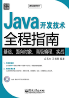 Java开发技术全程指南