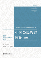 中国公民教育评论（2016）：国民身份认同教育研究