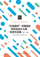 “红绿蓝杯”中国高校纺织品设计大赛优秀作品集（第7-9届)