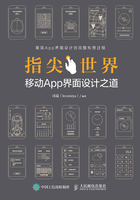 指尖世界 移动App界面设计之道在线阅读