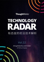 ThoughtWorks技术雷达：有态度的前沿技术解析（ThoughtWorks洞见）在线阅读