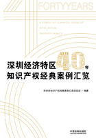 深圳经济特区40年知识产权经典案例汇览在线阅读