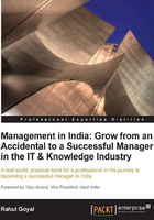 Management in India:Grow from an Accidental to a successful manager in the IT & knowledge industry