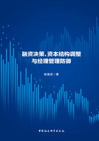 融資決策、資本結構調整與經理管理防御在線閱讀