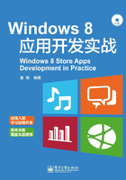 Windows 8应用开发实战在线阅读