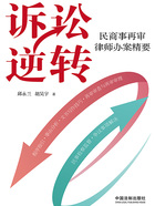 诉讼逆转:民商事再审律师办案精要在线阅读