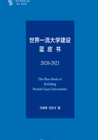 世界一流大学建设蓝皮书（2020-2021）在线阅读