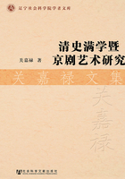 清史满学暨京剧艺术研究：关嘉禄文集（辽宁社会科学院学者文库）
