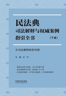 民法典司法解釋與權威案例指引全書(下卷):含司法解釋新舊對照