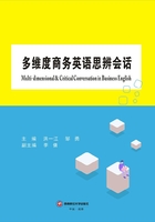 多维度商务英语思辨会话=Multi-dimensional &amp; Critical Conversation in Business English