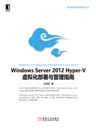 WindowsServer2012Hyper-V虚拟化部署与管理指南在线阅读