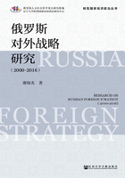 俄罗斯对外战略研究（2000～2016）（转型国家经济政治丛书）在线阅读