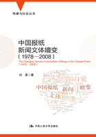 中国报纸新闻文体嬗变（1978-2008）（传播与社会丛书）