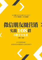 微信朋友圈营销实战108招：小圈子大生意在线阅读