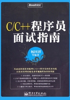 C/C++程序员面试指南