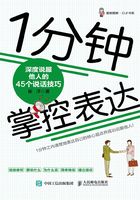 1分钟掌控表达：深度说服他人的45个说话技巧