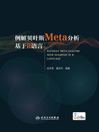 例解贝叶斯Meta分析基于R语言在线阅读