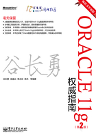 ORACLE 11g权威指南