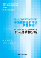 中法精神分析培训实务教程III：什么是精神分析在线阅读