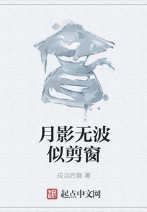 月影無波似剪窗