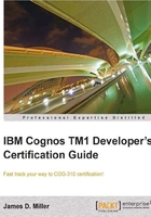 IBM Cognos TM1 Developer's Certification guide在线阅读