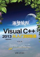 Visual C++2013从入门到精通（视频教学版）在线阅读