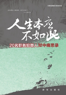 人生本应不如此:20名职务犯罪人狱中痛思录