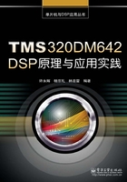 TMS320DM642 DSP原理与应用实践在线阅读