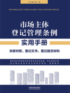 市场主体登记管理条例实用手册