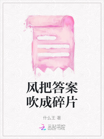 風把答案吹成碎片