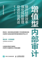 增值型内部审计：提升经营效率、强化风险管理、促进价值再造