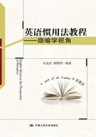 英语惯用法教程:隐喻学视角在线阅读