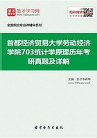 首都經濟貿易大學勞動經濟學院703統計學原理歷年考研真題及詳解在線閱讀