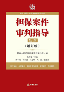 擔保案件審判指導(增訂版)