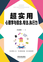 超实用心理学与信念、专注、执行力在线阅读