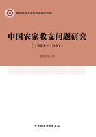 中国农家收支问题研究（1949～1956年）在线阅读