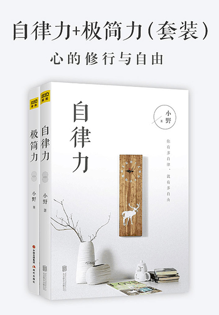 自律力+极简力（套装）读后感500字(3)篇