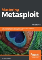 Mastering Metasploit