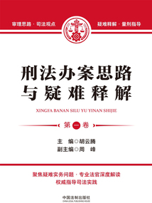 刑法辦案思路與疑難釋解(第一卷)