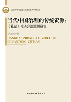 当代中国治理的传统资源：《礼记》礼法合治思想研究在线阅读